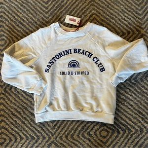 Solid & Stripe Terry Top